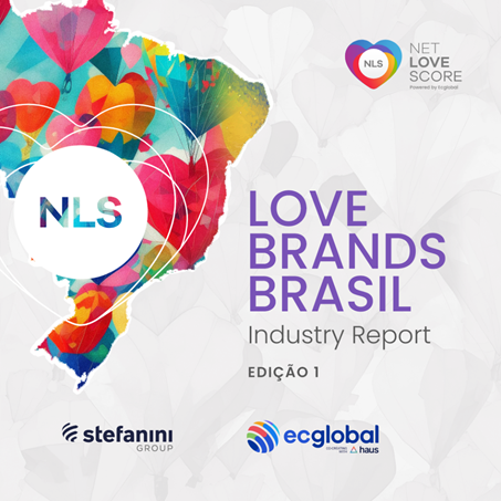 Capa do livro Love Brands Brasil da Ecglobal