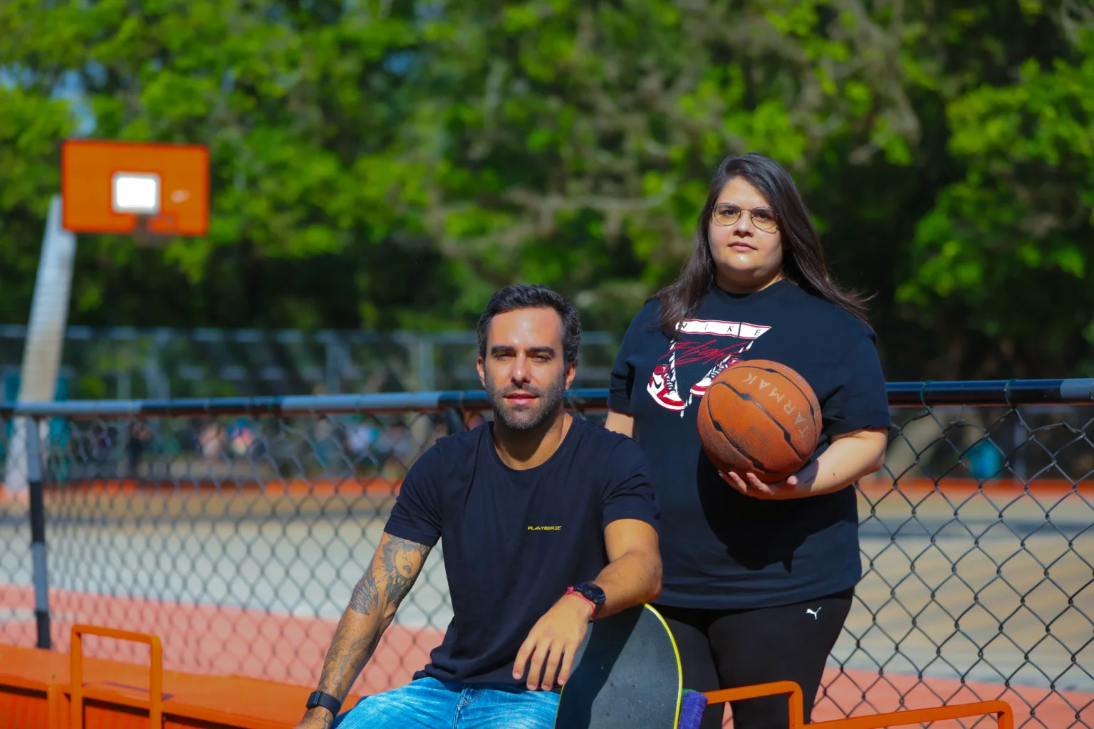 Danilo Fadel e Daniela Guardão - PlayerZ