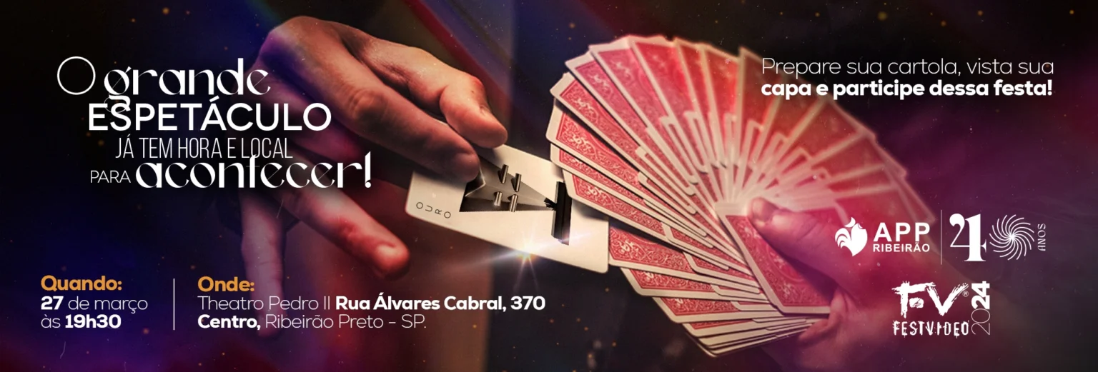 Premiação do FestVídeo da APP Ribeirão