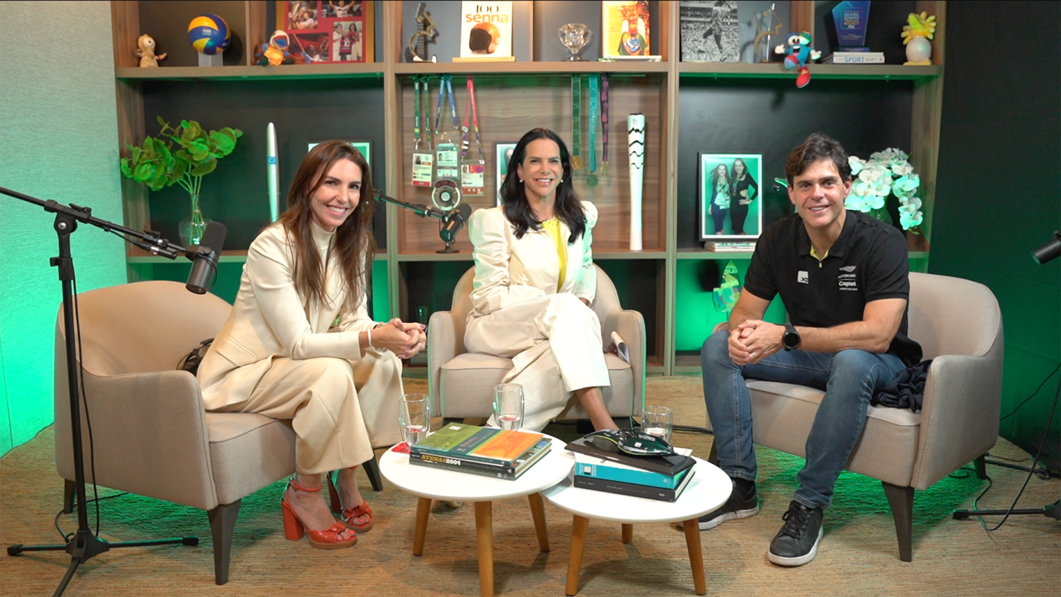 Glenda Kozlowski e Virna Dias recebem Guilherme Benchimol, cofundador da XP, no programa de estreia.