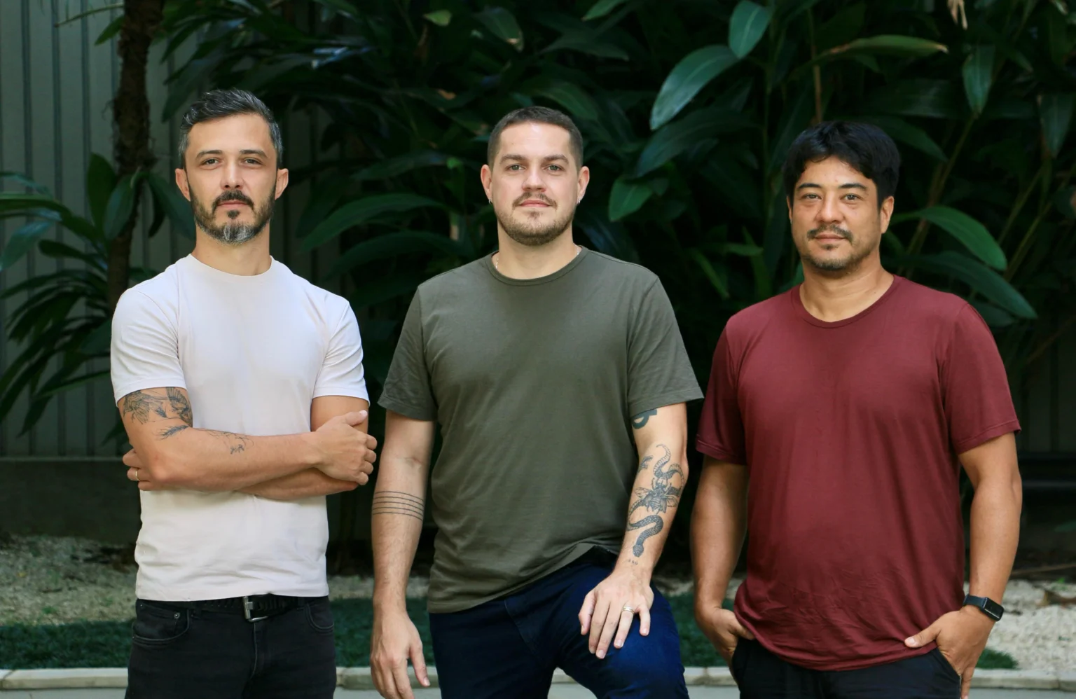Thiago Paes, Rafael Mota e Dante Calligaris 2