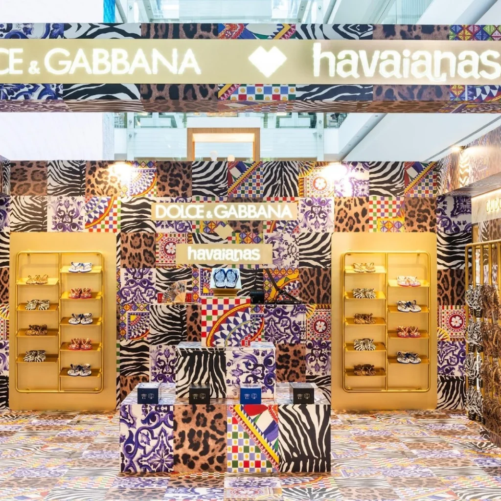 D&G com Havaianas