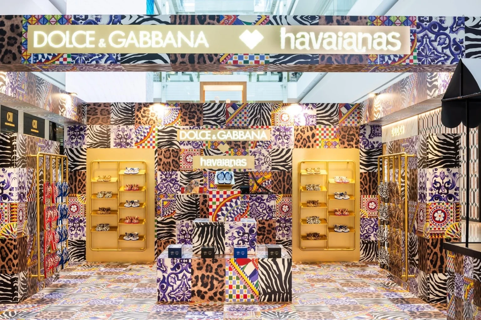 D&G com Havaianas