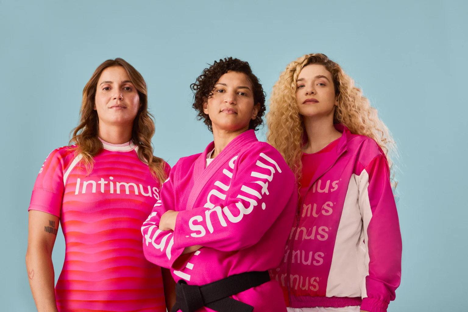 Chloe Calmon, Sarah-Menezes e Karen Jonz