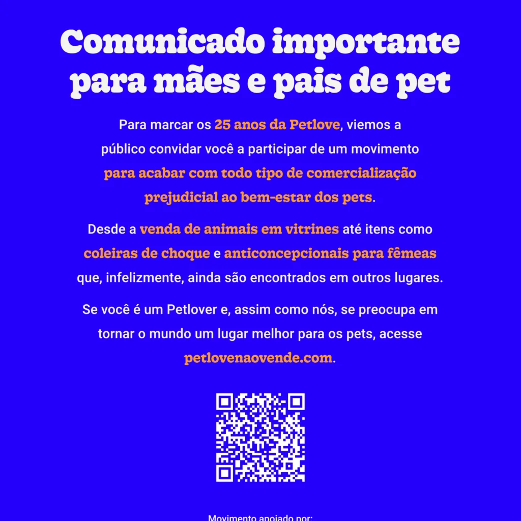 Petlove Não Vende
