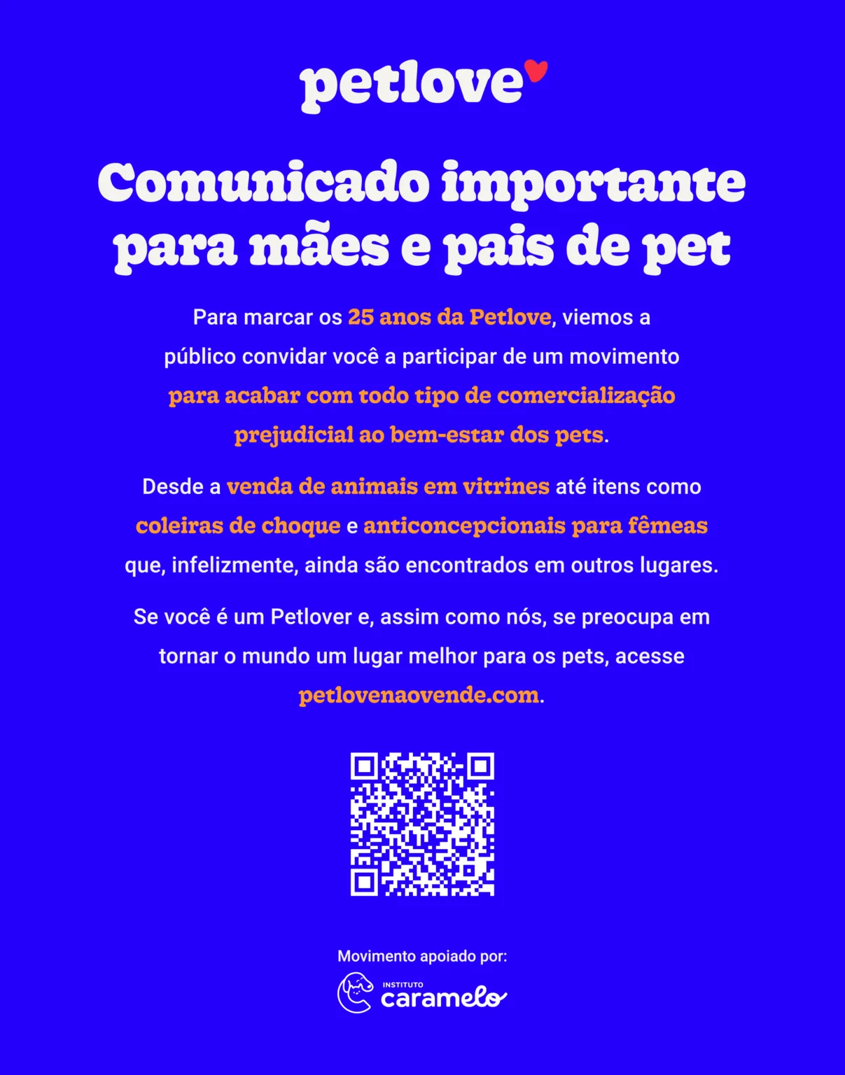 Petlove Não Vende