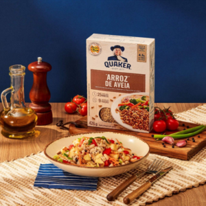 Baião de Dois Vegetariano com Arroz de Aveia QUAKER