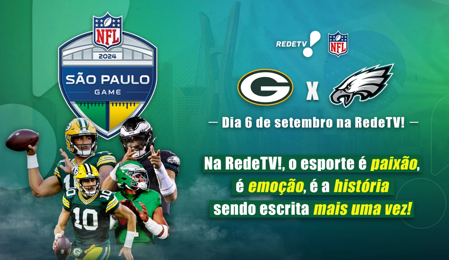 Patrocinadores e NFL