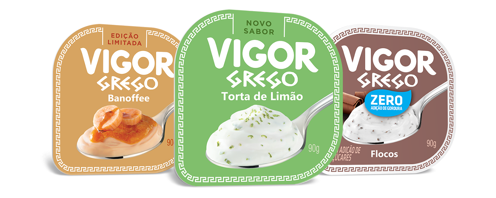 Novos sabores do Vigor Grego