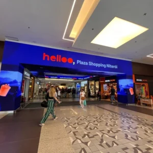 hello no Plaza Shopping Niterói