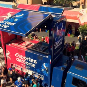Esportes da Sorte com Brandtruck marca presença inédita no Festival de Parintins