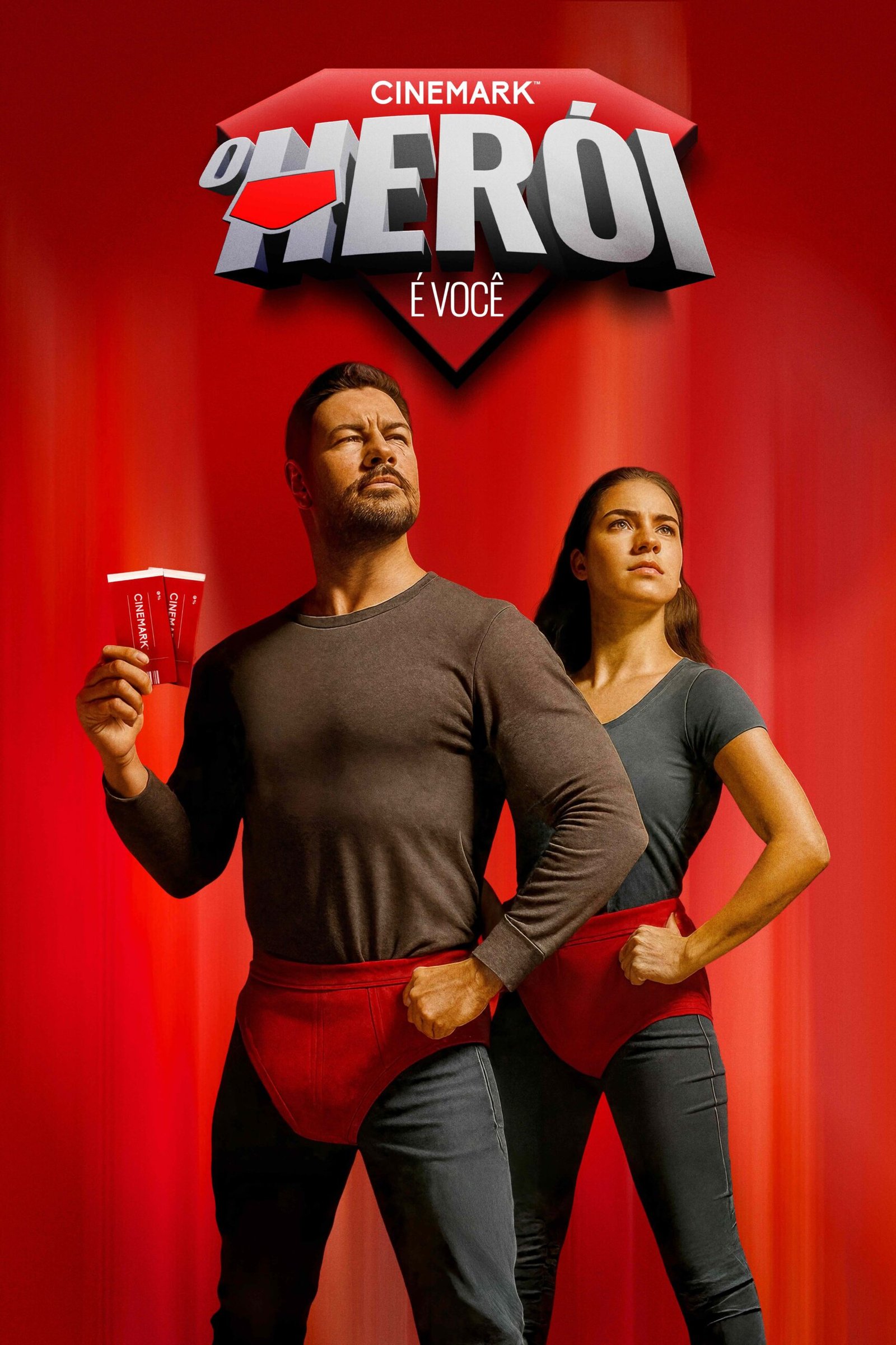 'O Herói é Você': Cinemark realiza ação promocional 2 por 1 com 'Superman'