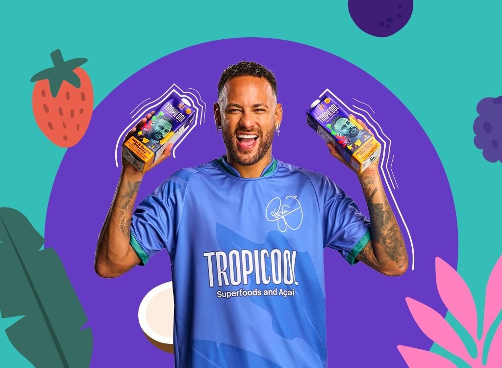 Tropicool e Neymar Jr. se unem em parceria no novo camarote da Vila Belmiro