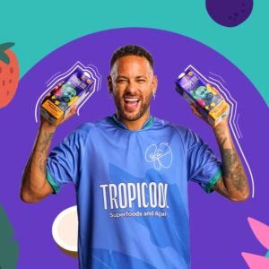 Tropicool e Neymar Jr. se unem em parceria no novo camarote da Vila Belmiro