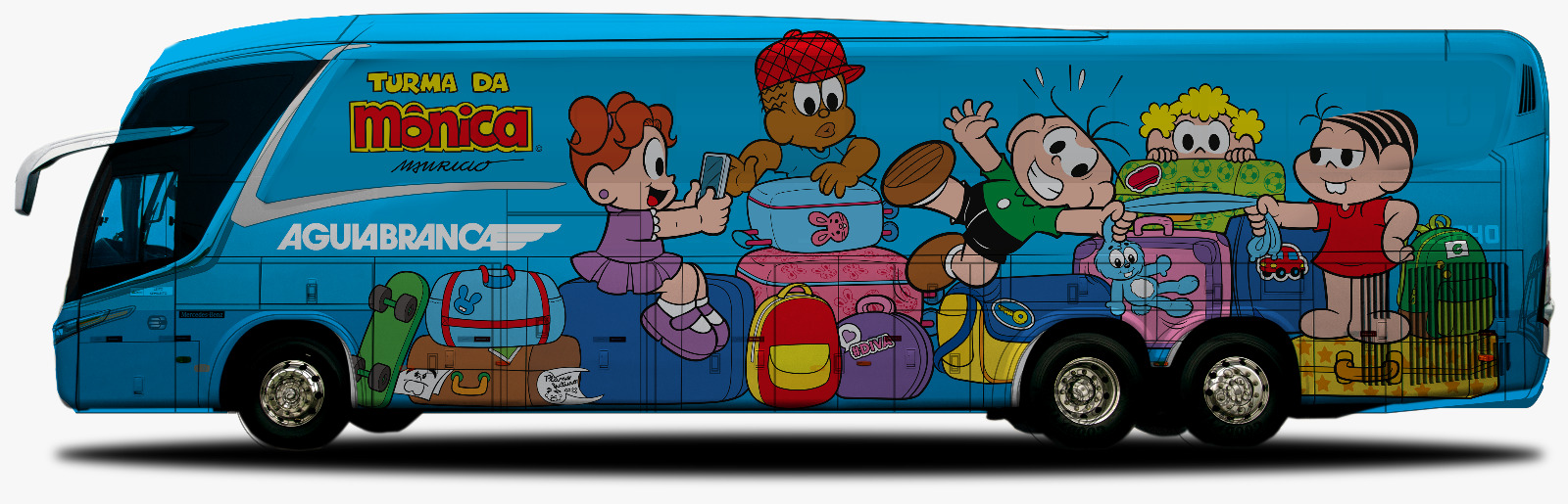 Viação Águia Branca e MSP Estúdios lançam ônibus temático e evento gratuito em SP