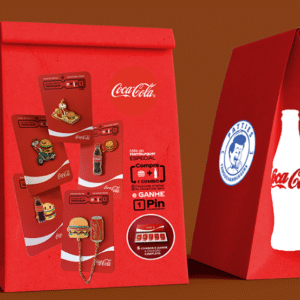 Patties e Coca-Cola FEMSA Brasil: Pins gratuitos colecionáveis em ação inédita e limitada