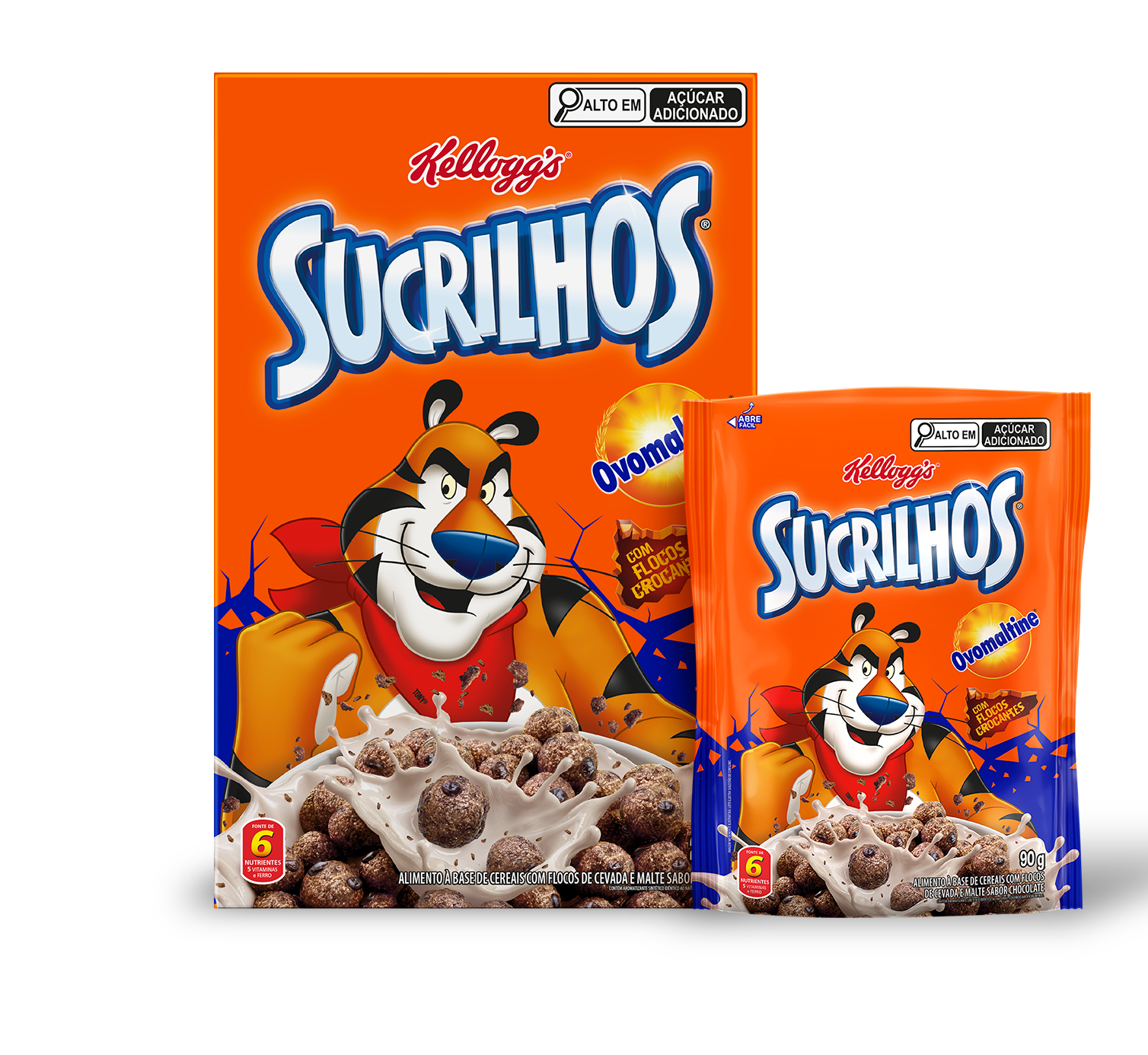 Sucrilhos e Ovomaltine se unem em lançamento inédito no Brasil